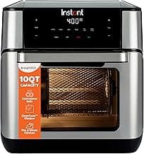 Instant Pot 10QT Air Fryer, 7-in-1 Functions with EvenCrisp Technology that Crisps, Broils, Bakes, Roasts, Dehydrates...