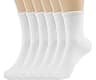 BomKinta Women Casual Calf Socks - Cute Cotton Crew Socks - Soft Above Ankle Sock Gifts 6 Pairs Size 5-10