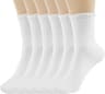 BomKinta Women Casual Calf Socks - Cute Cotton Crew Socks - Soft Above Ankle Sock Gifts 6 Pairs Size 5-10