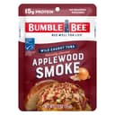 Bumble Bee Applewood Smoke Seasoned Tuna, 2.5 oz Pouch - Ready to Eat - Wild Caught Tuna Packet - 15g Protein per Ser...