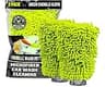 Chemical Guys Chenille Premium Scratch-Free Microfiber Wash Mitt for Car Washing - 2 Pack, Lime Green, Ultra-Soft Car...