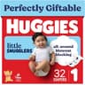 Huggies Little Snugglers Diapers Size 1, 32 Count