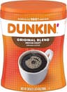 Dunkin’ Original Blend Medium Roast Ground Coffee, 30 Oz. Canister