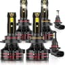 Compatible for Toyota 4Runner 2003 2004 2005 Driving Light Bulbs Combo