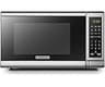 BLACK+DECKER EM720CB7 Digital Microwave Oven with Turntable Push-Button Door, Child Safety Lock, 700W, Stainless Stee...