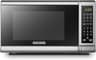 BLACK+DECKER EM720CB7 Digital Microwave Oven with Turntable Push-Button Door, Child Safety Lock, 700W, Stainless Stee...