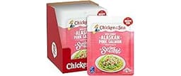 Chicken of the Sea Alaskan Pink Salmon in Spring Water, 5 Ounce Packets (Pack of 12), Wild Caught Salmon, Skinless & ...
