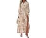 PRETTYGARDEN Women's Floral Maxi Dress Fall A Line Wedding Guest Dresses | Print Boho Dress, Long Sleeve, V Neck, Fit...