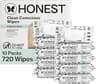 The Honest Company Multi-Use Baby Wipes, Pattern Play, 720 Count | Baby Wipes, 720 Ct. Hypoallergenic, Fragrance-Free...