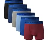 BAMBOO COOL Ultra Breathable Boys' Underwear Soft Boxer Briefs 6-Pack | Bamboo Viscose,Moisture Wicking,Tag-Free,Elas...