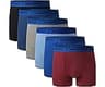 BAMBOO COOL Boys' Underwear Moisture-Wicking Brethable Boxer Briefs Soft Lightweight Tag-Free with Fly Pouch 6-Pack