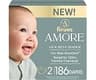 Pampers Amore, Size 2 (10-22 lbs), 186 Count, Our Best Diaper – Hypoallergenic & Fragrance Free, Up to 100% Leakproof...