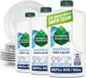 Seventh Generation Dish Soap Refill, Free & Clear, 50 fl oz, 3 Pack, Plant-Based Dishwashing Liquid for Grease & Toug...