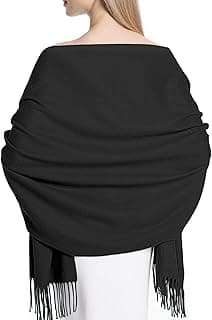 Sofier Pashmina Shawl Wraps for Women Formal Evening Dress Blanket Scarves Fashion Wedding Bridesmaid Gifts Cashmere ...