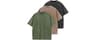 Men's Cotton T-Shirts Oversized Unisex Short Sleeves Casual Loose Wash Solid Basic Tee Tops