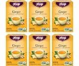 Yogi Ginger Tea, 16 Tea Bags (6 Pack)