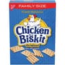 CHICKEN IN A BISKIT Original Baked Snack Crackers, Family Size, 12 oz