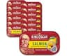 King Oscar Skinless & Boneless Salmon in Olive Oil Lemon, 4.05 oz, 12-Pk | Atlantic Salmon, Hand Packed, Gluten Free,...