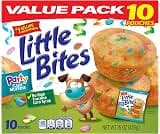 (Value Pack) Little Bites Party Cake Muffins, 10 individual packs, (1.5 oz each), Cake and Sprinkles Mini Muffins, 15...