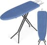 SONGMICS Ironing Board, Foldable Iron Board, Height Adjustable up to 35 Inches, with 4 Layered Cover and Pad, Iron Re...