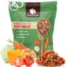 Gourmanity Dehydrated Mixed Vegetables for Ramen Toppings and Soup, 2lb