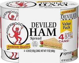 Underwood Deviled Ham Spread, 4.25 Ounce (Pack of 4)