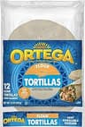 Ortega Flour Tortillas, 6 Inch, 12 Tortillas