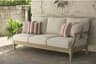Signature Design by Ashley Clare View 1-Piece Eucalyptus Outdoor Sofa