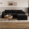 Novilla L-Shape Sectional Couches for Living Room with Smarts Coil® Support, 3 Seater Sectional Sofas for Living Room...