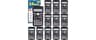 24 Pack Scientific Calculators Bulk, 2-Line Large Screen Display 240 Functions Scientific Calculators for Students, M...