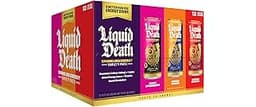 Liquid Death Sparkling Energy Variety Pack, Zero Sugar Energy Drink, Unextreme Caffeine 100mg, Essential Vitamins, 3 ...