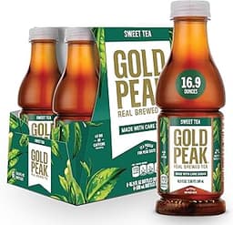 Gold Peak Tea, Sweet Tea, 16.9 fl oz, 6 Pack