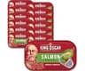 King Oscar Skinless & Boneless Salmon in Olive Oil, 4.05 oz Can, 12-Pk | Atlantic Salmon, Hand Packed, Gluten Free, H...