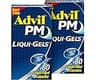 Advil PM Liqui-Gels Pain Reliever and Nighttime Sleep Aid, Pain Medicine with Ibuprofen for Pain Relief and Diphenhyd...