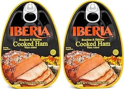 Iberia Boneless & Skinless Cooked Ham, 16 oz (Pack of 2)