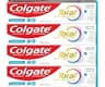 Colgate Total Whitening Toothpaste Gel with Fluoride, Bulk 4 Pack, 5.1 oz | Mint Flavor, Antibacterial, Antigingiviti...