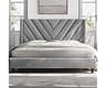 Yaheetech Queen Bed Frame Upholstered Platform Bed with Wing Side/Wooden Slat Support/Tufted Headboard with Wing Side...