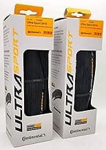 Continental Ultra Sport III - Black/Brown - Road Bike Tire | Versatile Road Tire with Modern Tread Design - E25 Ebike...