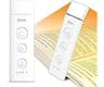 Gritin Book Light Rechargeable, Eye Caring 3-Color & 5-Brightness Clip on LED Reading Light for Books in Bed- Steples...