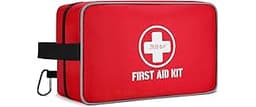 330 Piece First Aid Kit, Premium Waterproof Compact Trauma Medical Kits for Any Emergencies, Ideal for Home, Car, Tra...