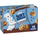 Pillsbury Mini Soft Baked Cookies, Chocolate Chip, Snack Bags, 10 ct, 10 oz