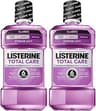 Listerine Mouthwash Total Care Anti Cavity Treatment for Adults Kills 99.9% of Bad Breath Germs in Intense Mint Antib...