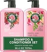 Herbal Essences Shampoo & Conditioner Set, Rose Hips - Smooth Collection, Paraben-Free, Color-Safe, Shiny Hair with J...