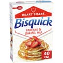 Betty Crocker Bisquick Pancake and Baking Mix, Low Fat, Cholesterol Free, Heart Smart, 40 oz