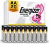 Energizer Alkaline Power AA Batteries (20 Pack), Double A Long-Lasting Alkaline Batteries