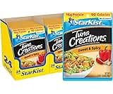 StarKist Tuna Creations Sweet and Spicy Pouch (2.6 oz - 24 Pack) Wild Caught, High Protein Shelf Stable Seafood, Glut...