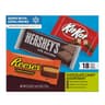 HERSHEY'S, KIT KAT and REESE'S Assorted Milk Chocolate Candy Variety Box, 27.3 oz (18 Pieces)