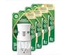Air Wick Plug in Scented Oil Advanced Gadget, 4 Count, White | Air Wick Air freshener gadget,with fragrance boost for...
