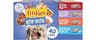 Purina Friskies Wet Cat Food Variety Pack, Shreds With Beef, Turkey and Cheese Dinner, Chicken and Salmon Dinner, and...