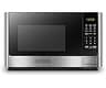 BLACK+DECKER Digital Microwave Oven with Turntable Push-Button Door, Child Safety Lock, Stainless Steel, 0.9 Cu Ft
